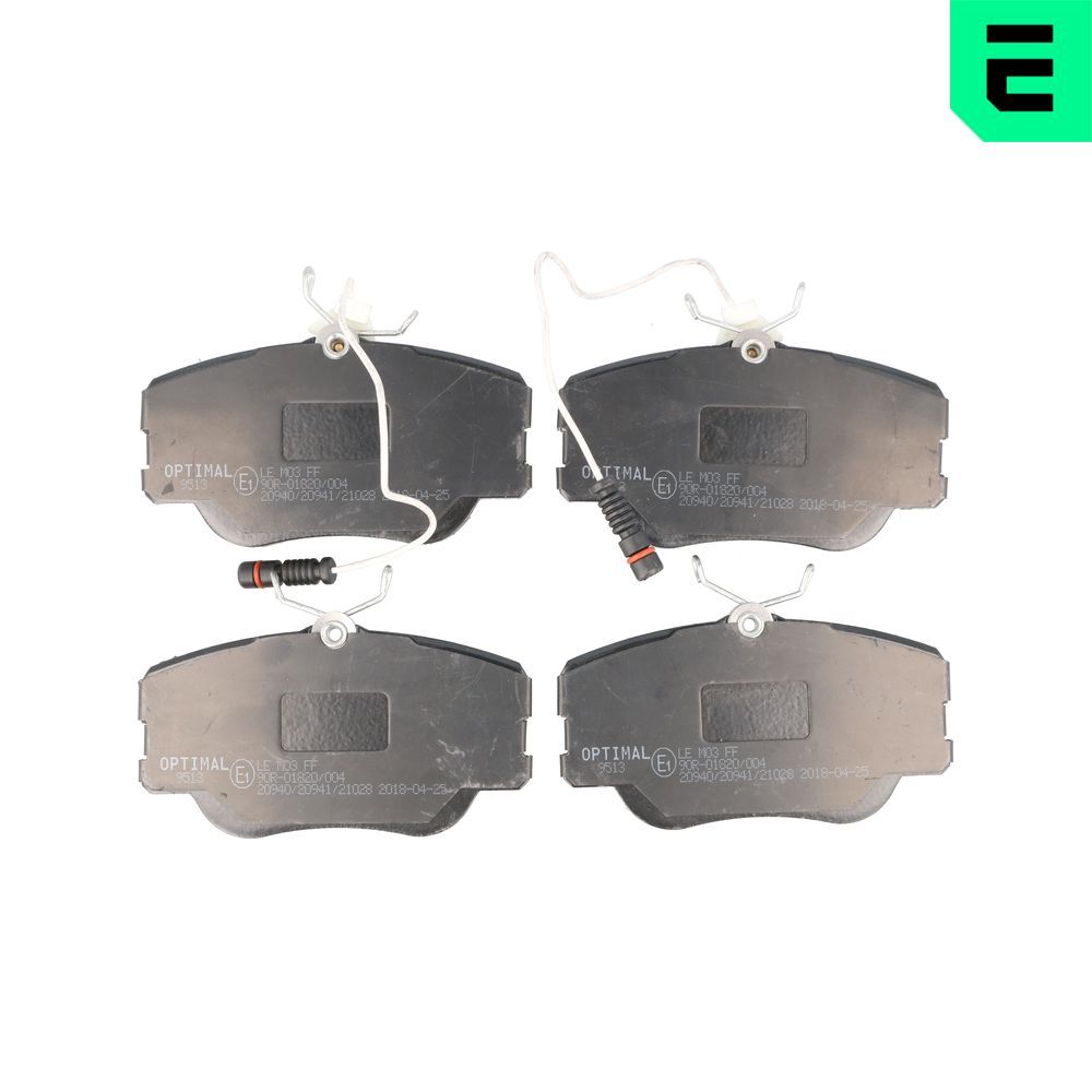 Гальмівні колодки дискові OPTIMAL BP09513 - zapix