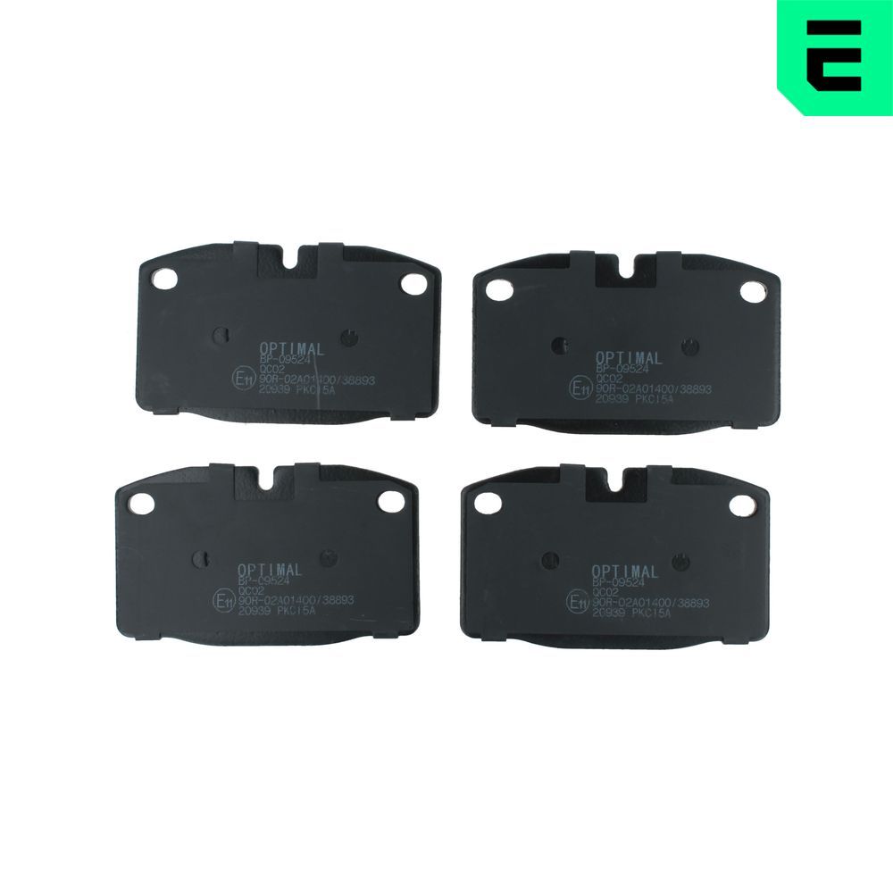 Гальмівні колодки дискові OPTIMAL BP09524 - zapix