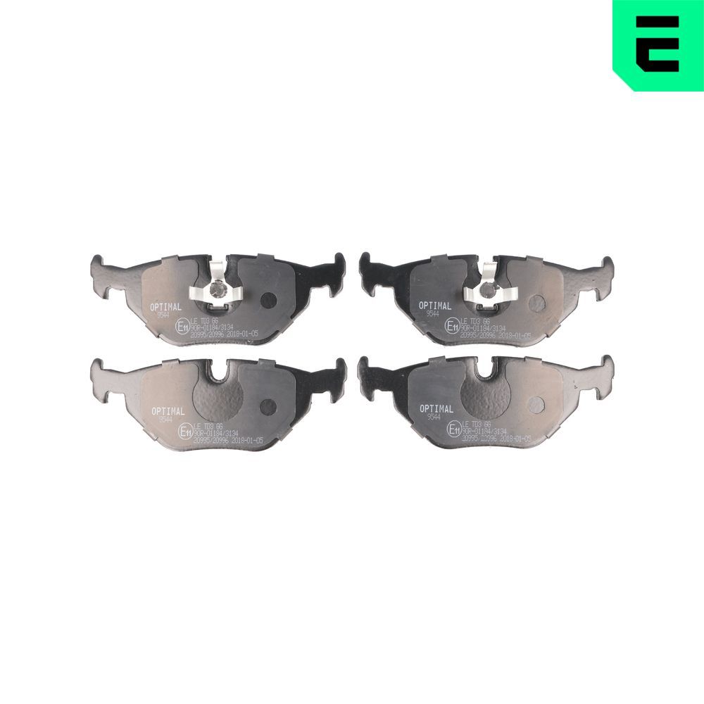 Гальмівні колодки дискові OPTIMAL BP09544 - zapix