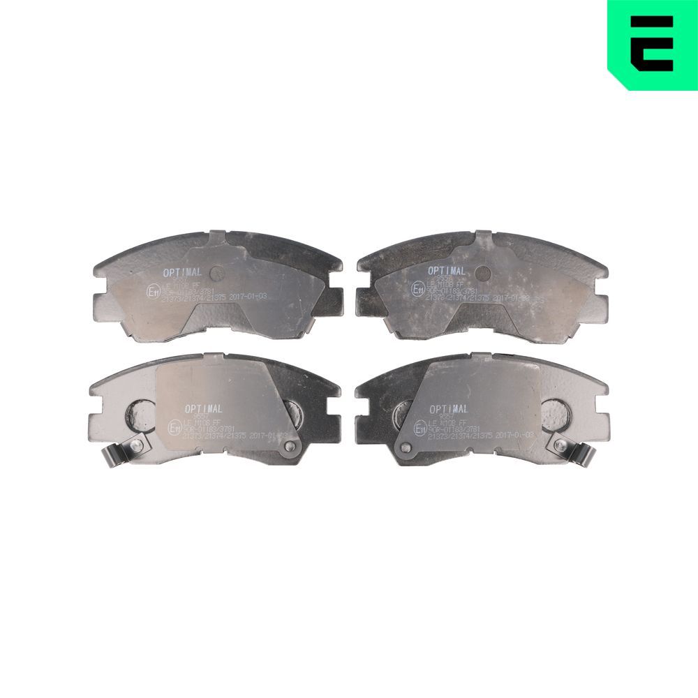 Гальмівні колодки дискові OPTIMAL BP09557 - zapix