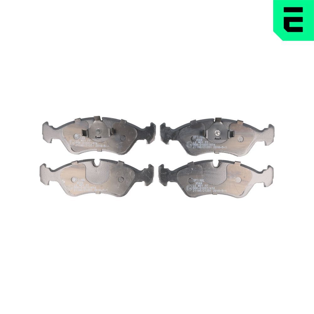 Гальмівні колодки дискові OPTIMAL BP09588 - zapix