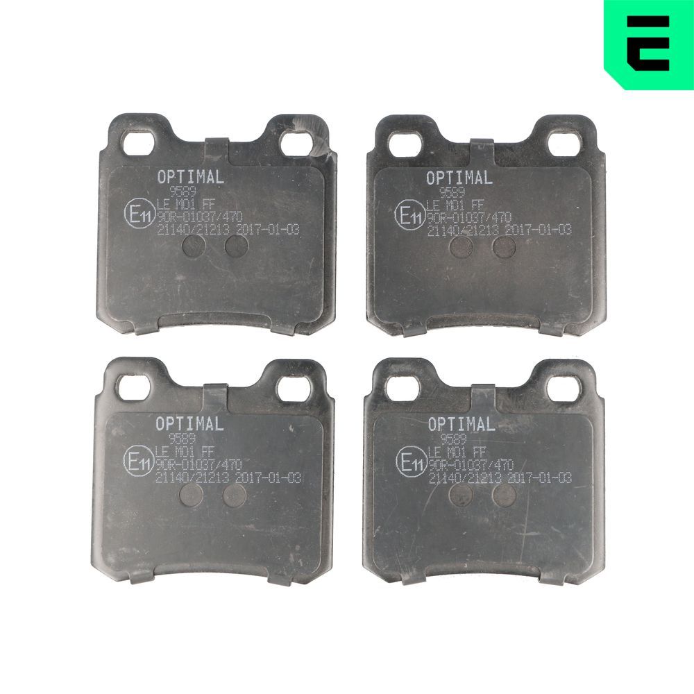 Гальмівні колодки дискові OPTIMAL BP09589 - zapix