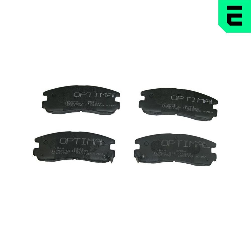 Гальмівні колодки дискові OPTIMAL BP09594 - zapix