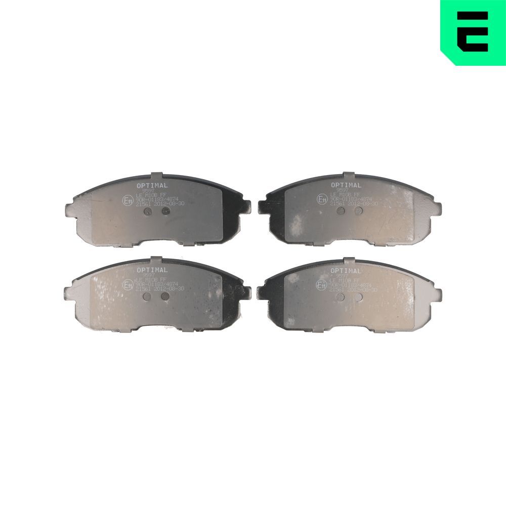 Гальмівні колодки дискові OPTIMAL BP09597 - zapix