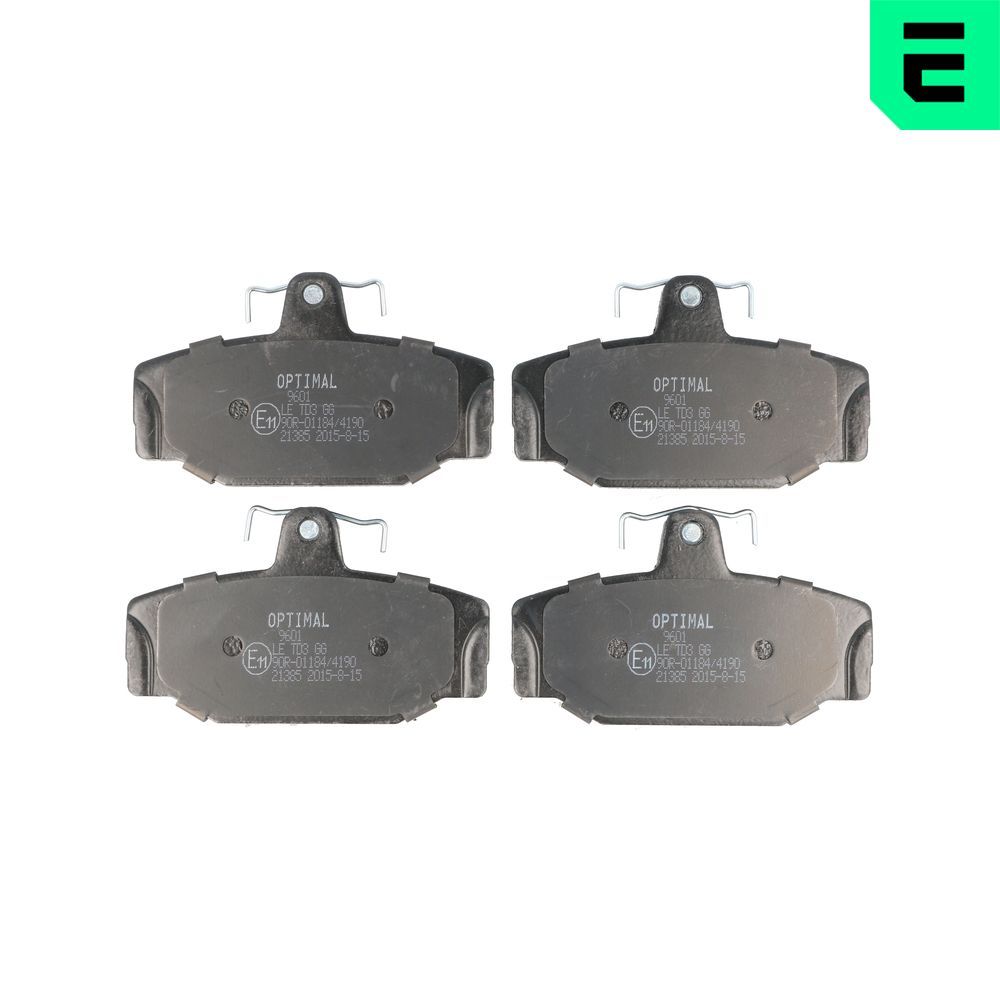 Гальмівні колодки дискові OPTIMAL BP09601 - zapix