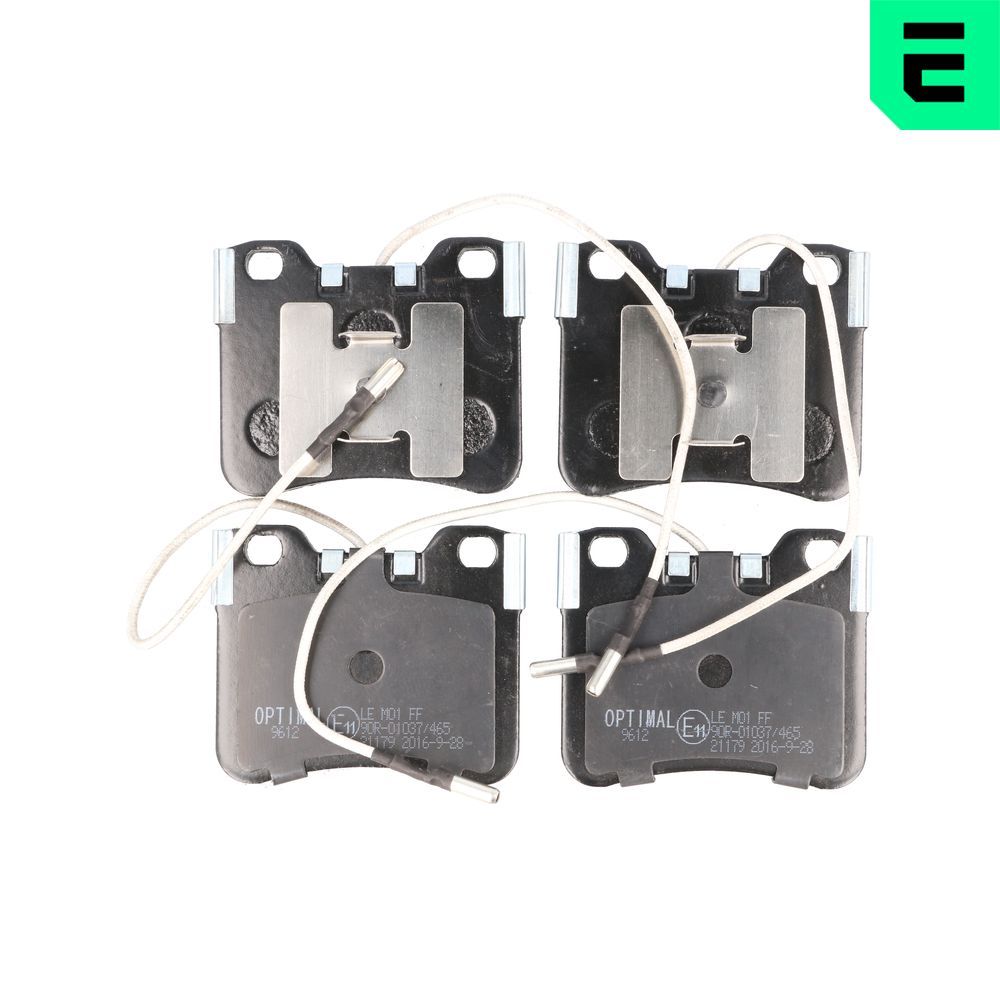 Гальмівні колодки дискові OPTIMAL BP09612 - zapix