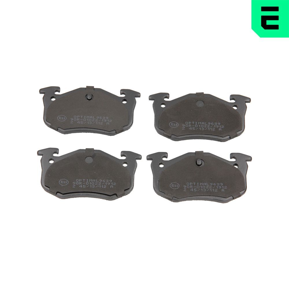 Гальмівні колодки дискові OPTIMAL BP09639 - zapix