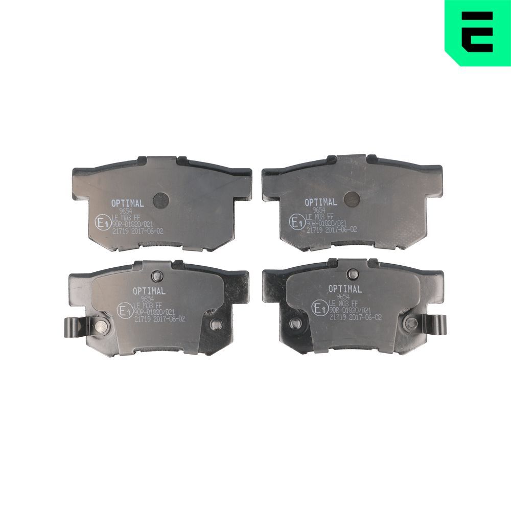 Гальмівні колодки дискові OPTIMAL BP09654 - zapix