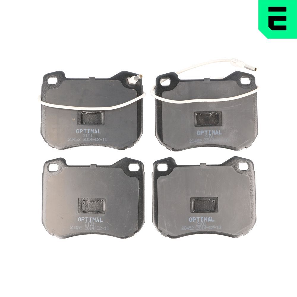 Гальмівні колодки дискові OPTIMAL BP02101 - zapix
