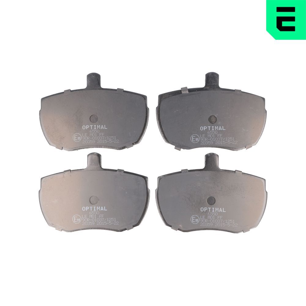 Гальмівні колодки дискові OPTIMAL BP06550 - zapix