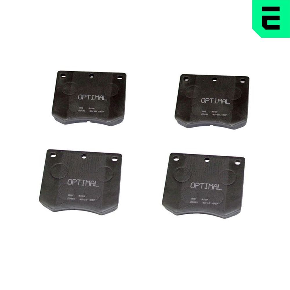 Гальмівні колодки дискові OPTIMAL BP09109 - zapix