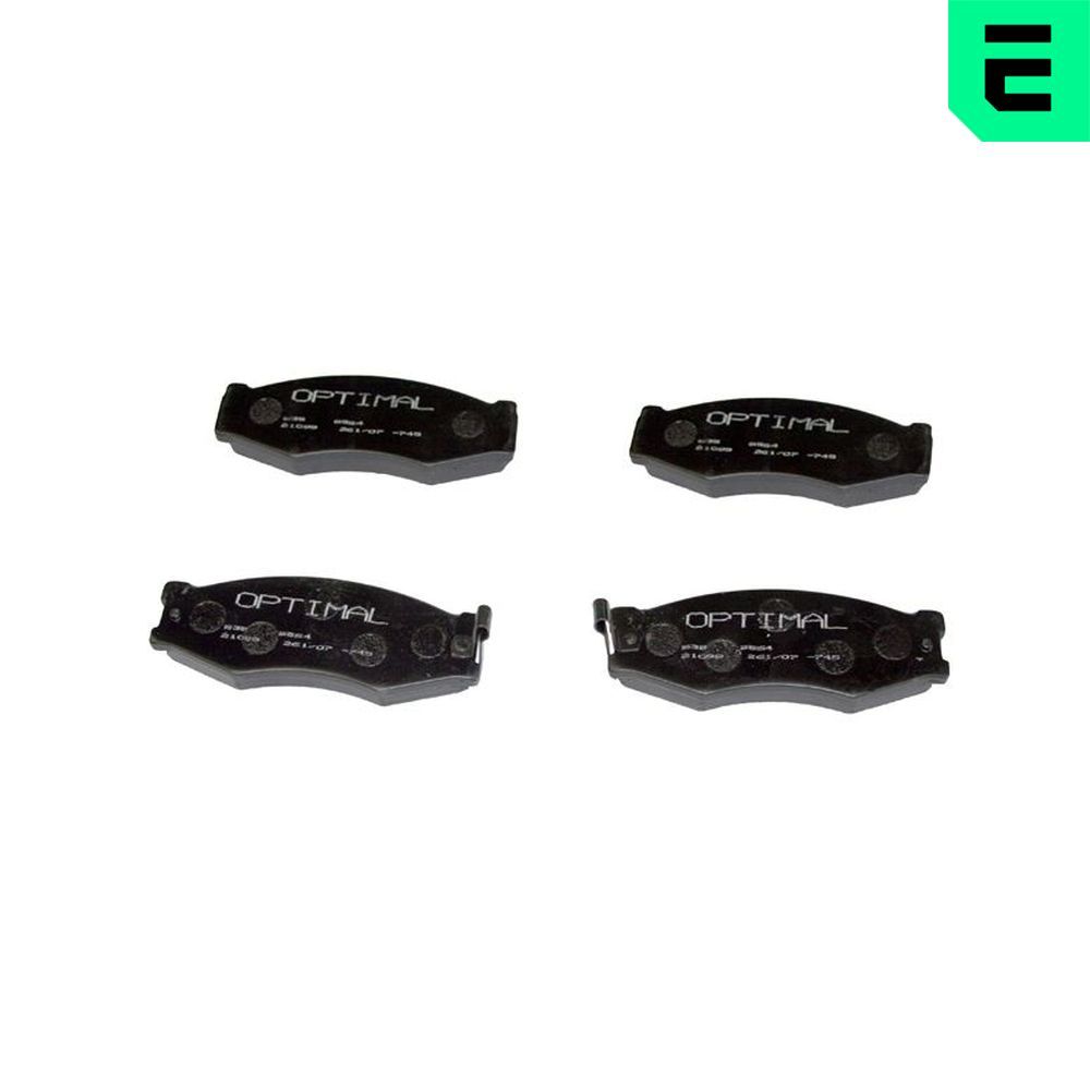 Гальмівні колодки дискові OPTIMAL BP09376 - zapix