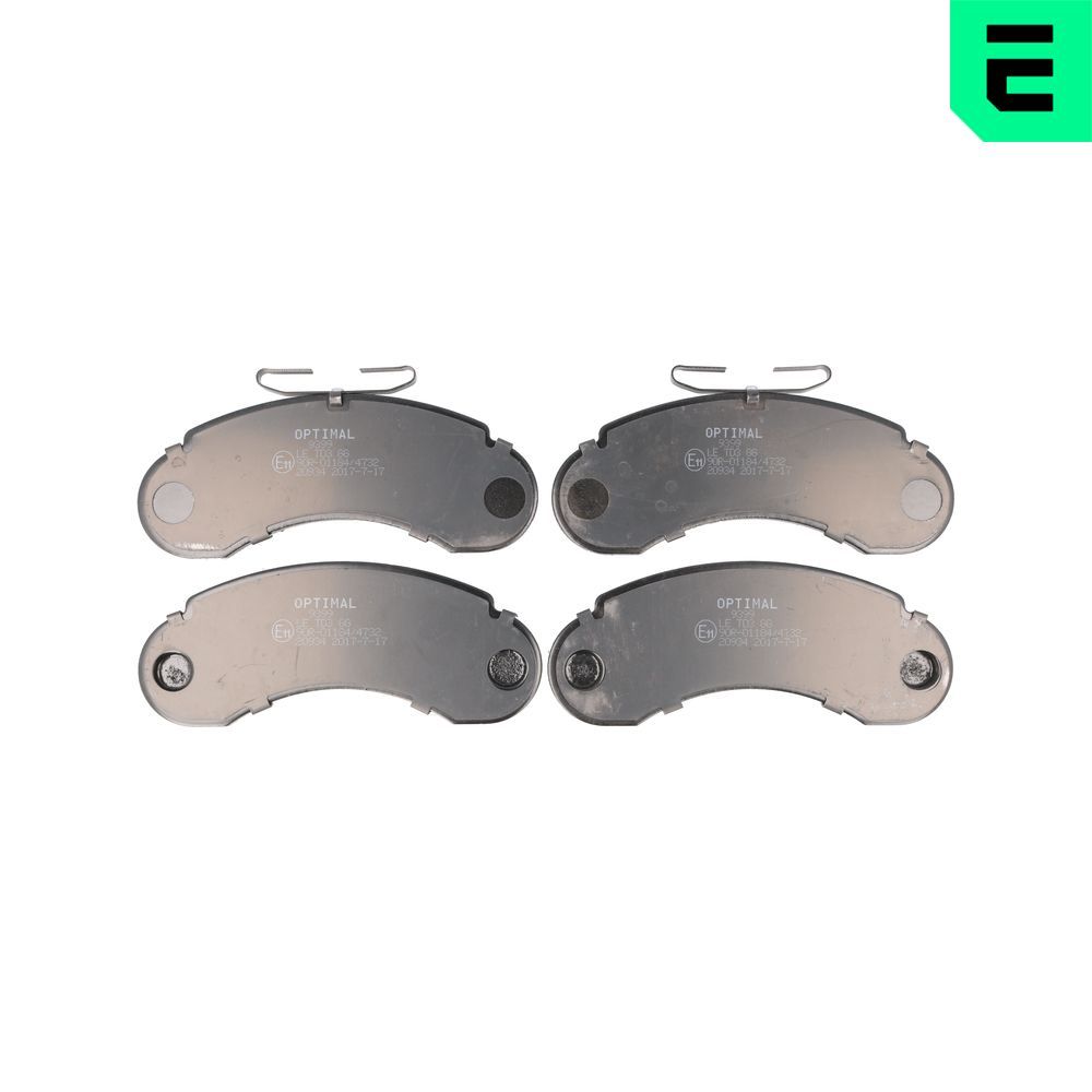 Гальмівні колодки дискові OPTIMAL BP09399 - zapix
