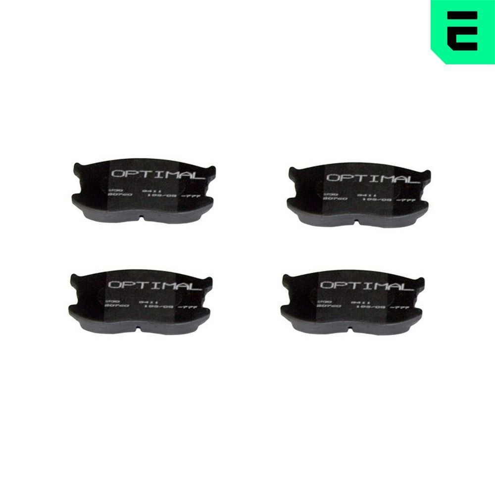 Гальмівні колодки дискові OPTIMAL BP09411 - zapix