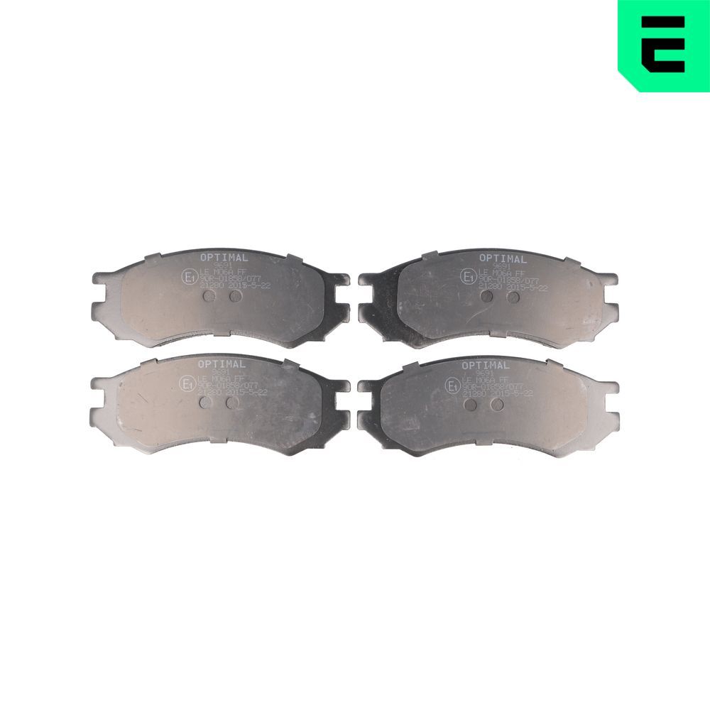 Гальмівні колодки дискові OPTIMAL BP09691 - zapix