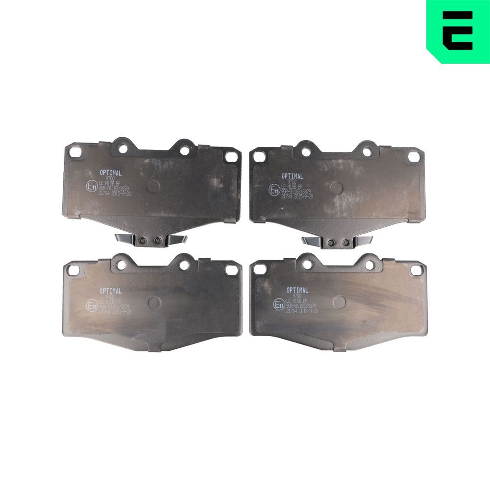 Гальмівні колодки дискові OPTIMAL BP09700 - zapix