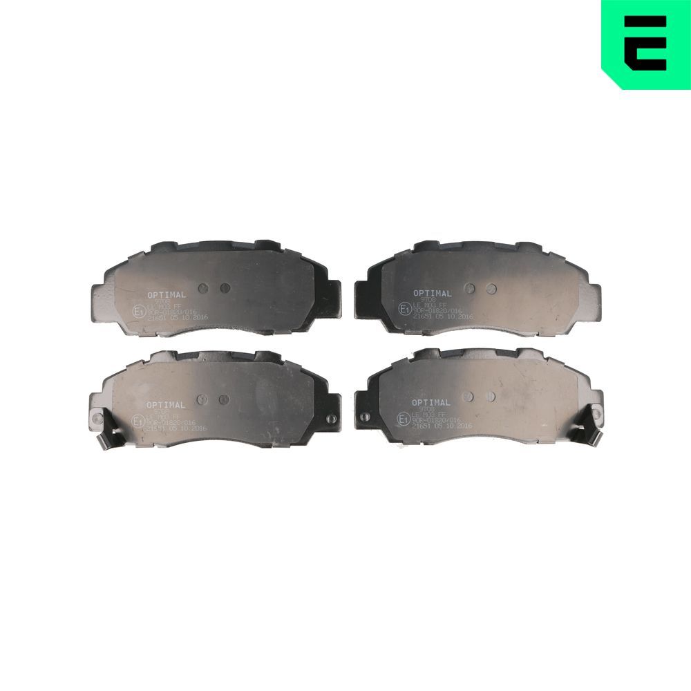 Гальмівні колодки дискові OPTIMAL BP09708 - zapix