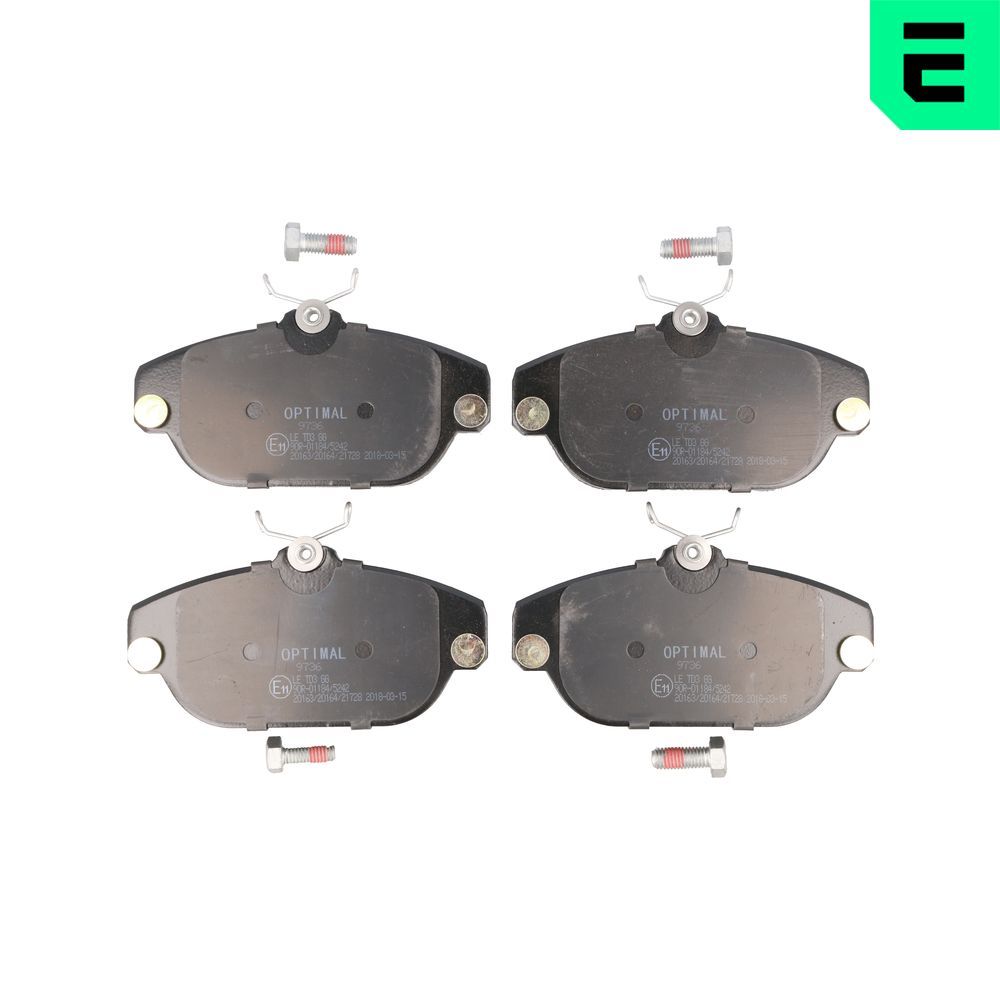 Гальмівні колодки дискові OPTIMAL BP09736 - zapix