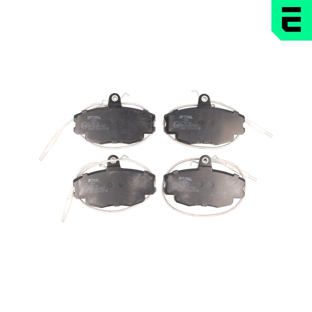 Гальмівні колодки дискові OPTIMAL BP09749 - zapix