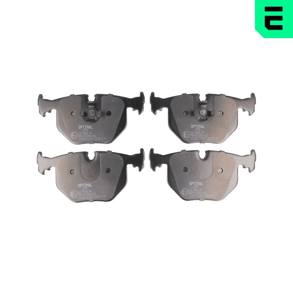 Гальмівні колодки дискові OPTIMAL BP09755 - zapix