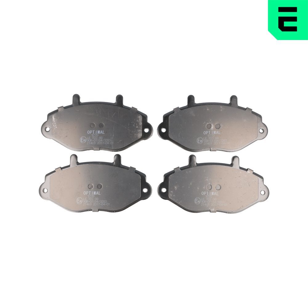 Гальмівні колодки дискові OPTIMAL BP09770 - zapix