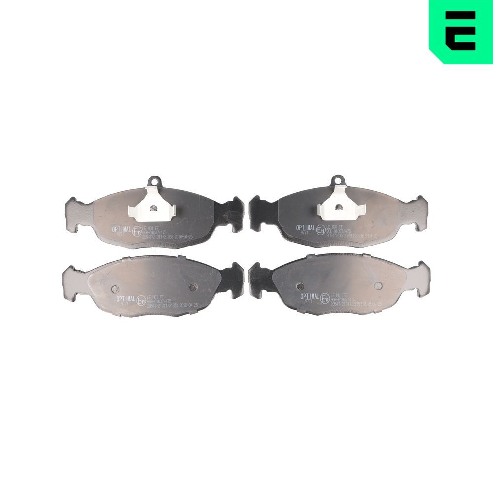 Гальмівні колодки дискові OPTIMAL BP09771 - zapix