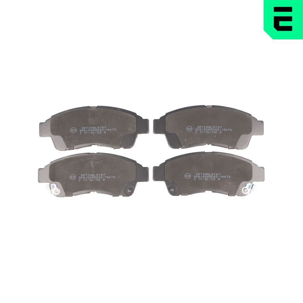 Гальмівні колодки дискові OPTIMAL BP09787 - zapix