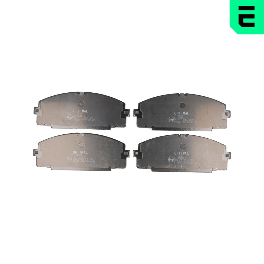 Гальмівні колодки дискові OPTIMAL BP09818 - zapix