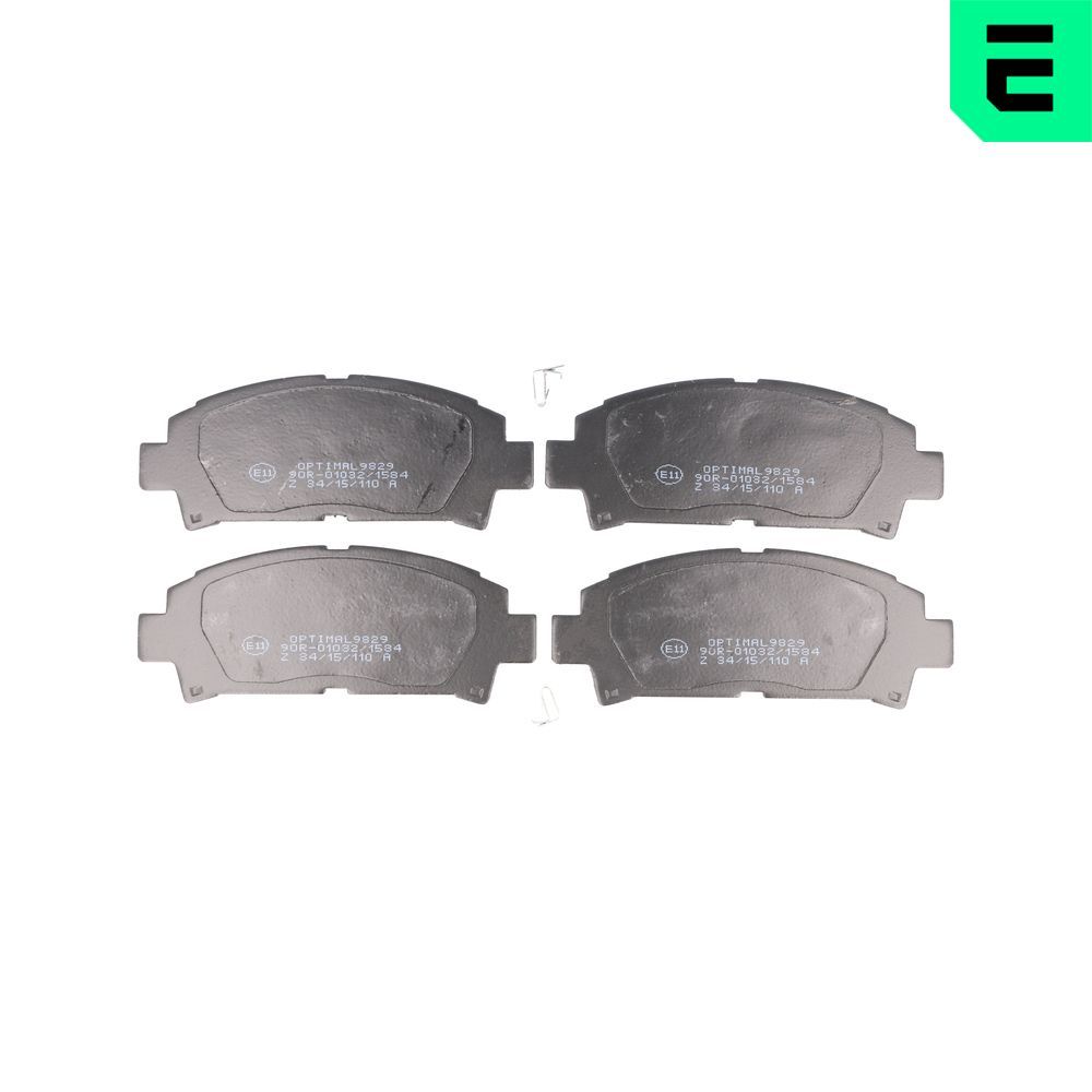 Гальмівні колодки дискові OPTIMAL BP09829 - zapix