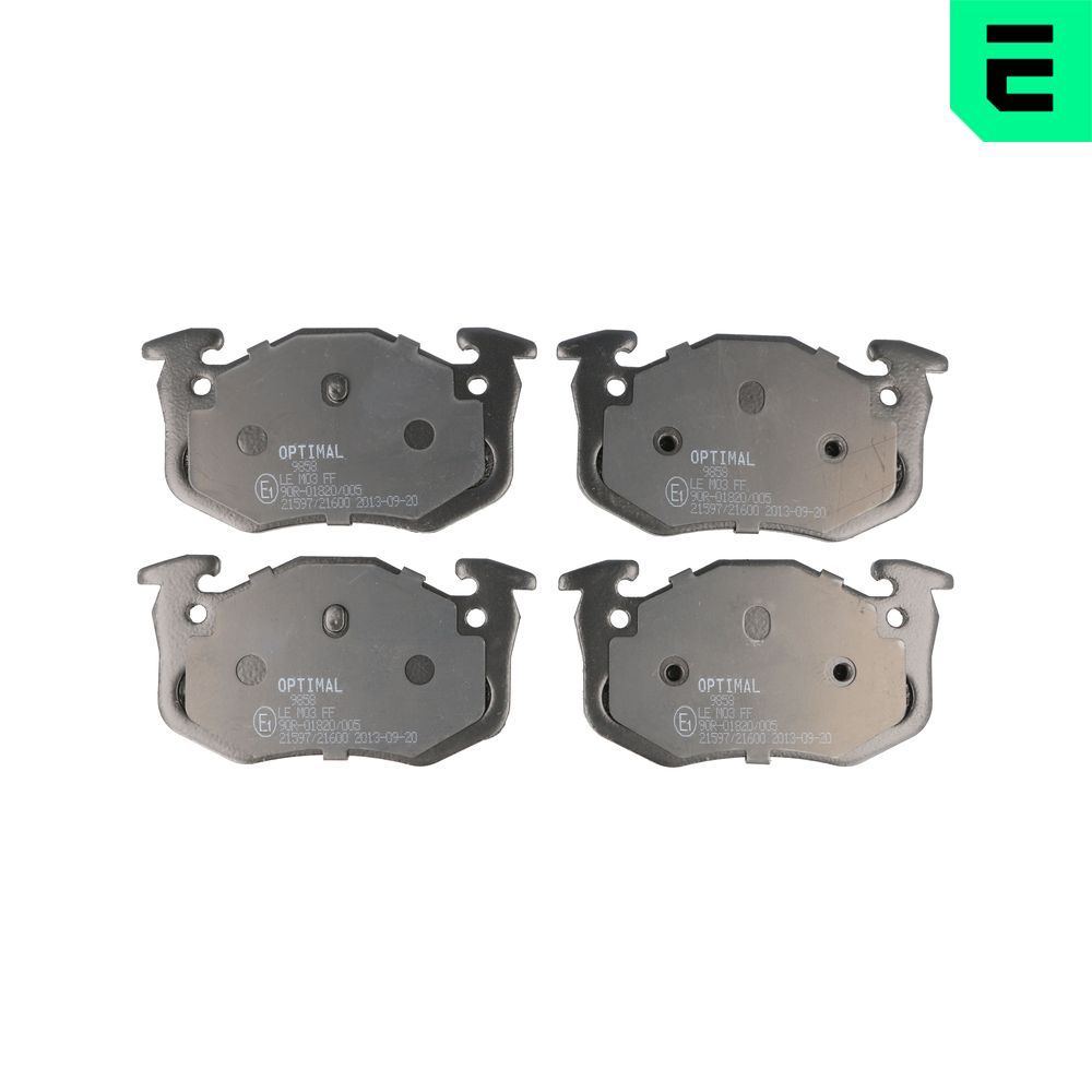 Гальмівні колодки дискові OPTIMAL BP09858 - zapix