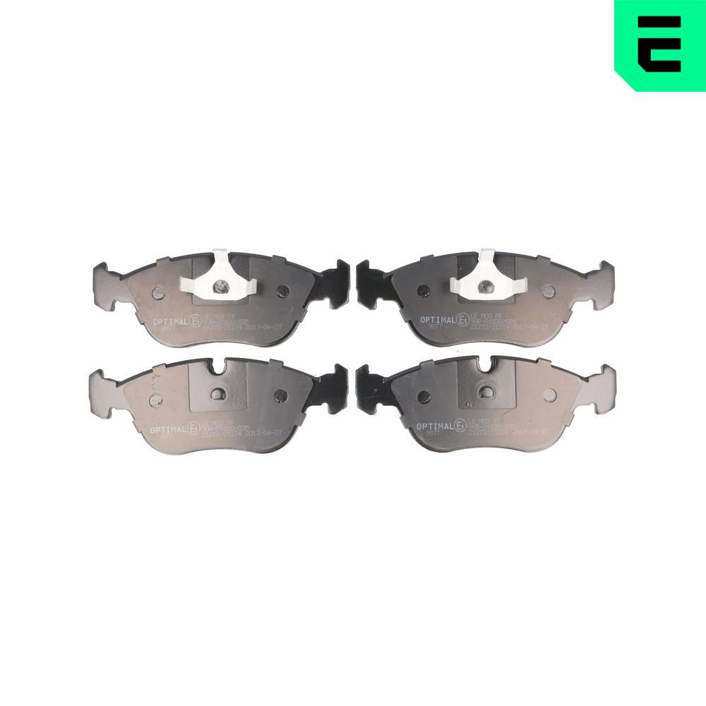 Гальмівні колодки дискові OPTIMAL BP09877 - zapix