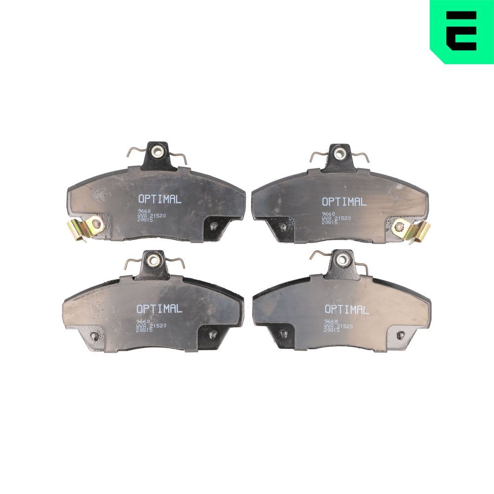 Гальмівні колодки дискові OPTIMAL BP09660 - zapix