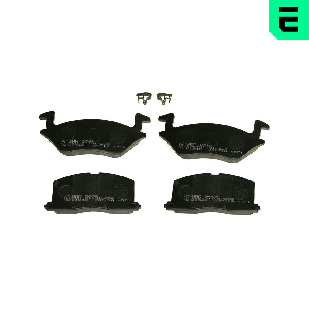 Гальмівні колодки дискові OPTIMAL BP09668 - zapix