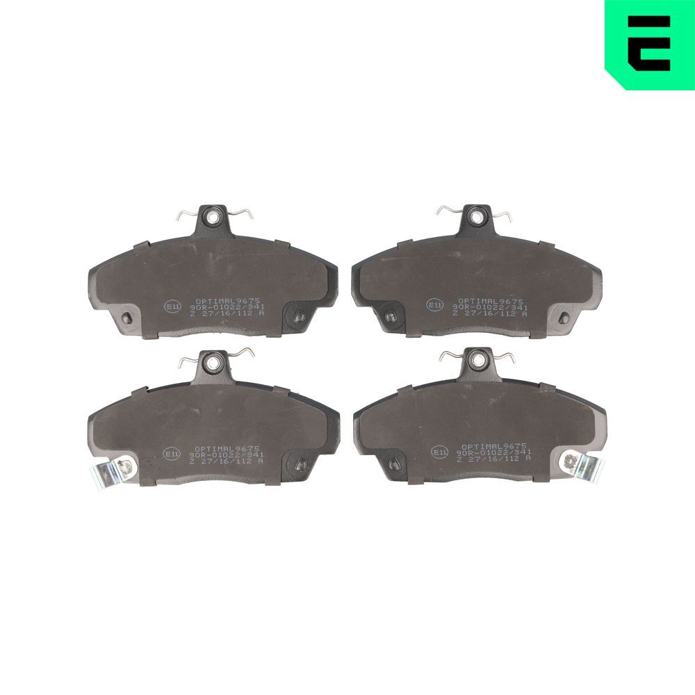 Гальмівні колодки дискові OPTIMAL BP09675 - zapix