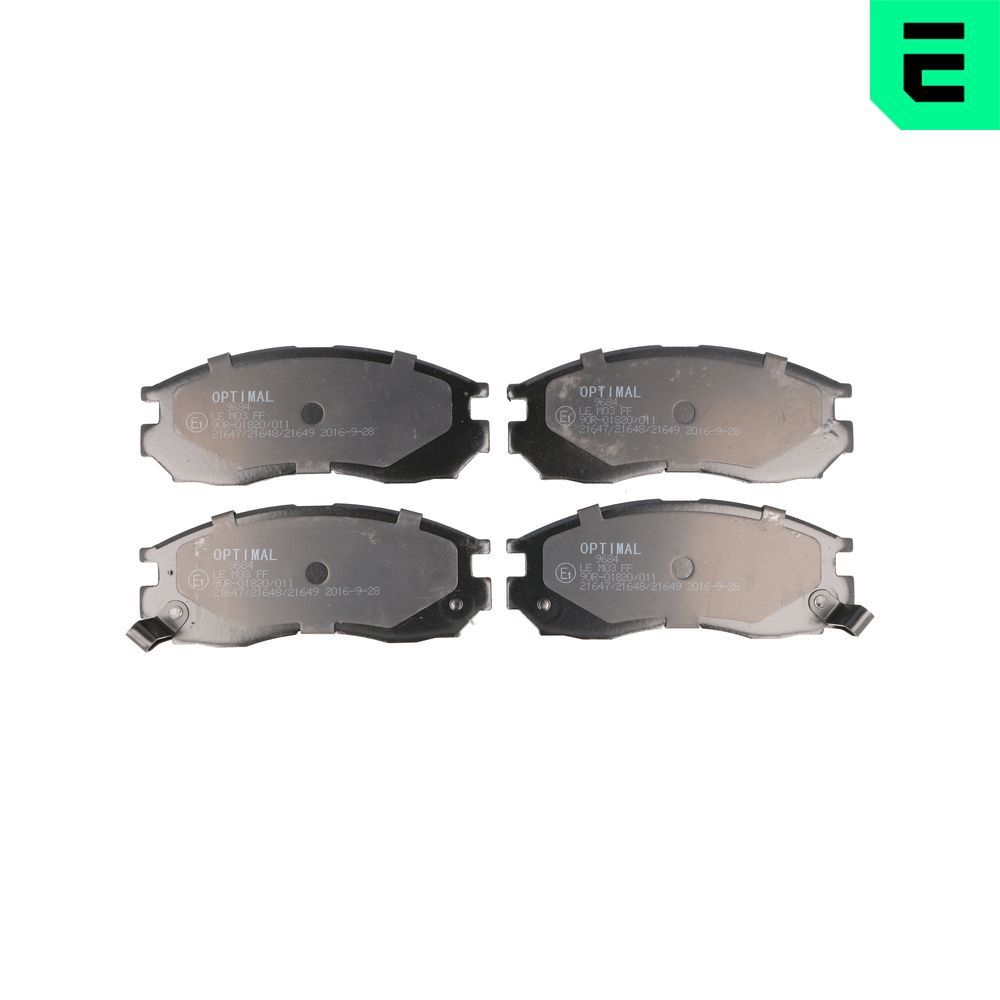 Гальмівні колодки дискові OPTIMAL BP09684 - zapix