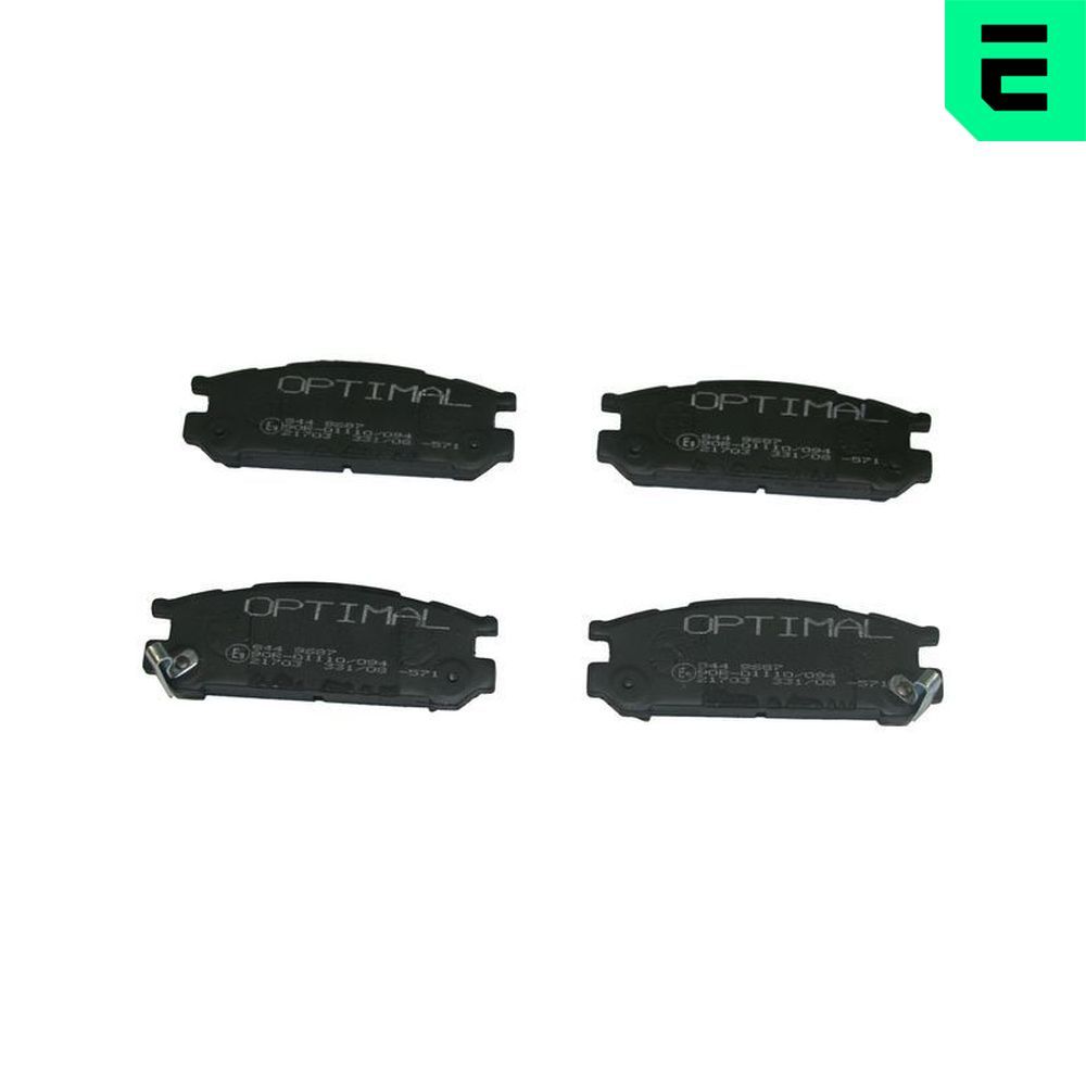 Гальмівні колодки дискові OPTIMAL BP09687 - zapix