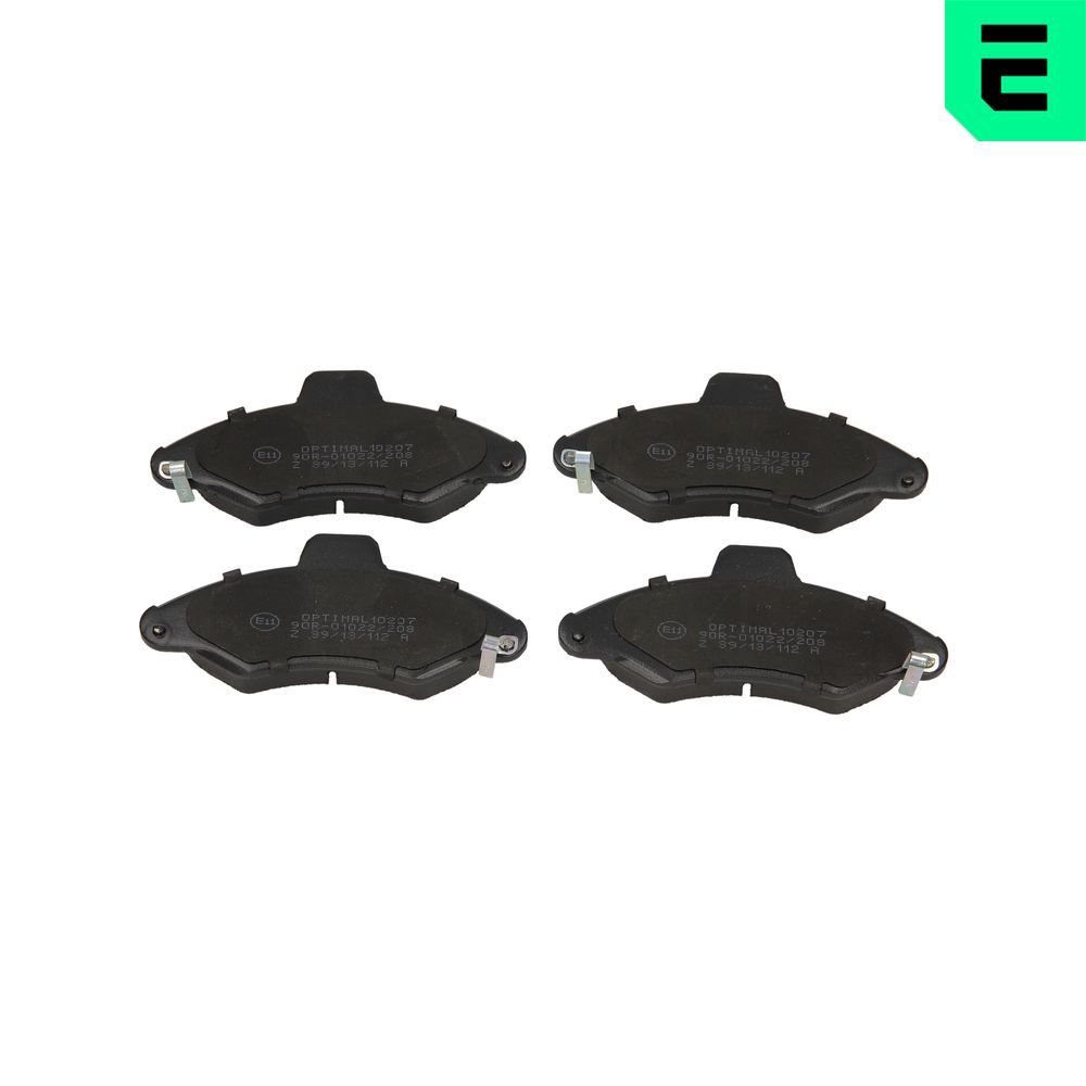 Гальмівні колодки дискові OPTIMAL BP10207 - zapix