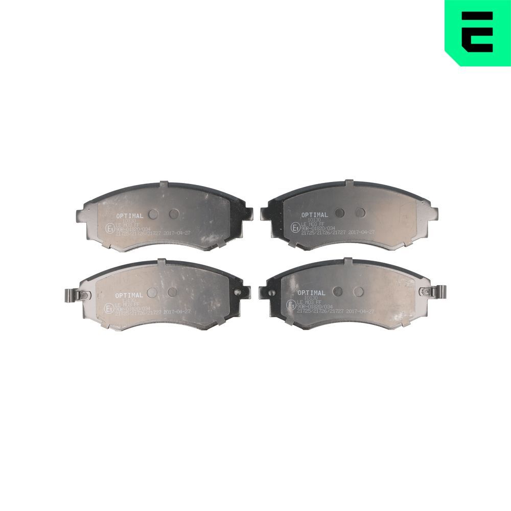 Гальмівні колодки дискові OPTIMAL BP10237 - zapix