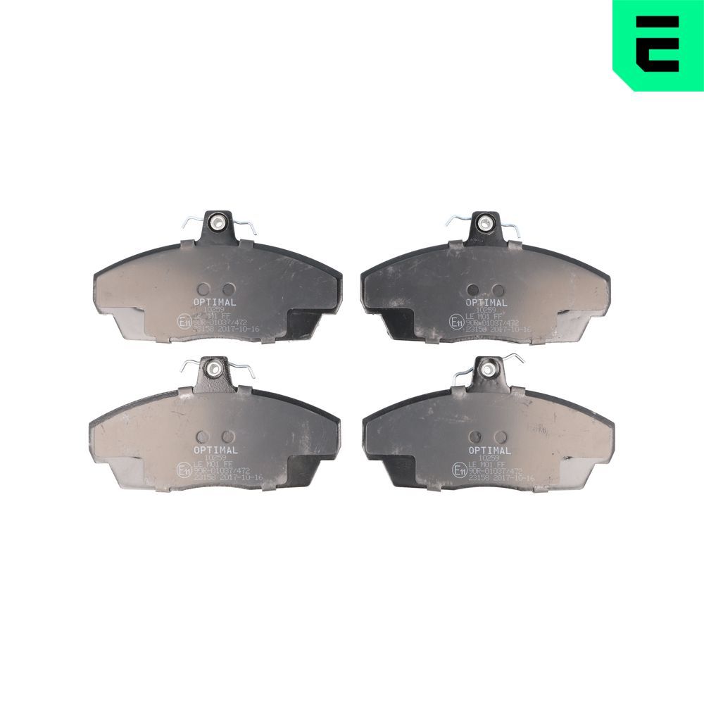 Гальмівні колодки дискові OPTIMAL BP10259 - zapix