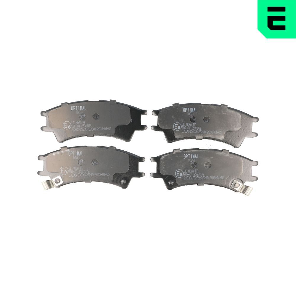 Гальмівні колодки дискові OPTIMAL BP10261 - zapix