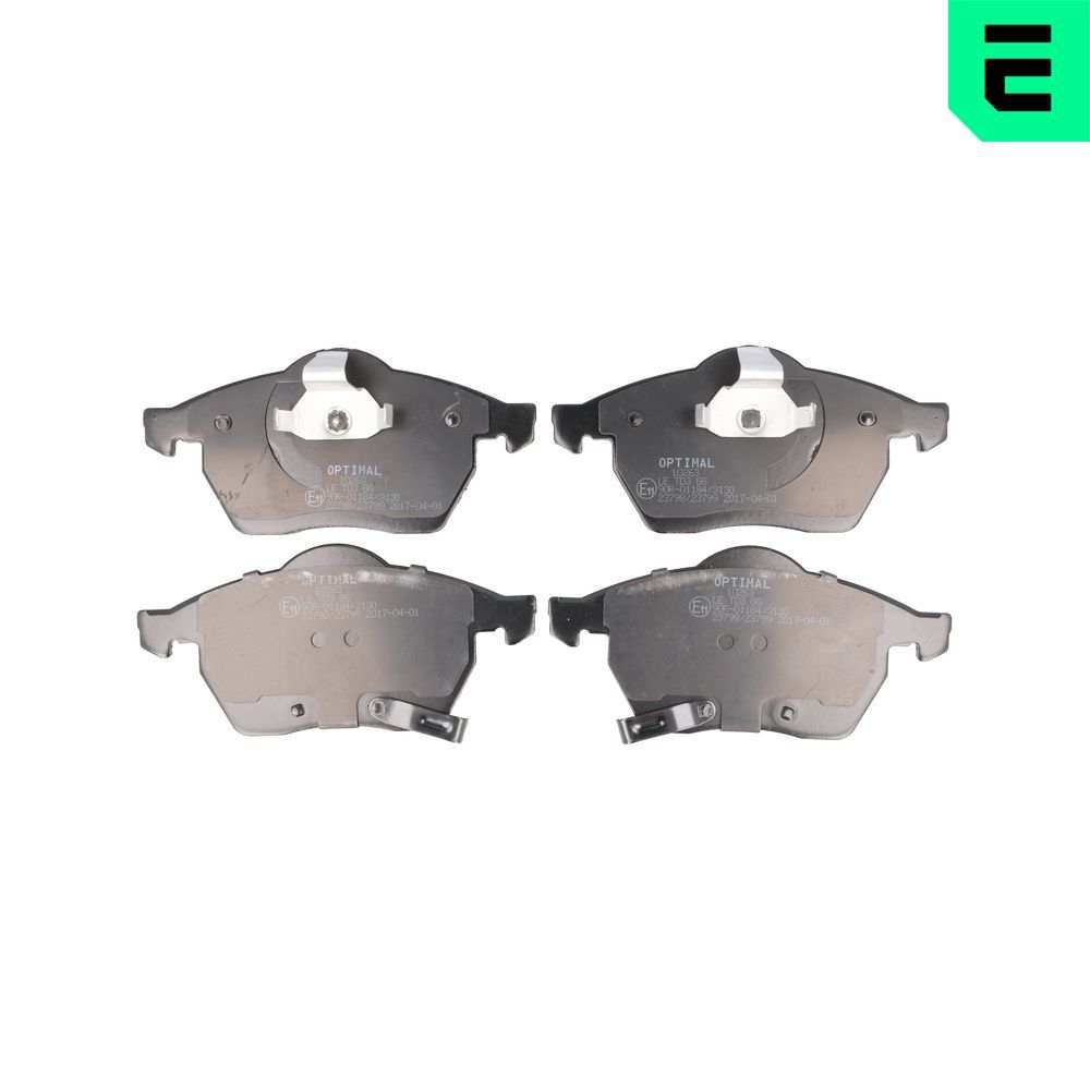 Гальмівні колодки дискові OPTIMAL BP10263 - zapix