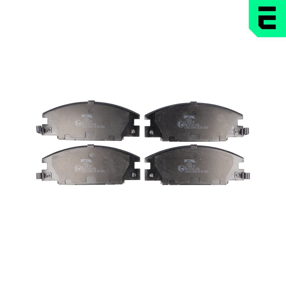 Гальмівні колодки дискові OPTIMAL BP10264 - zapix