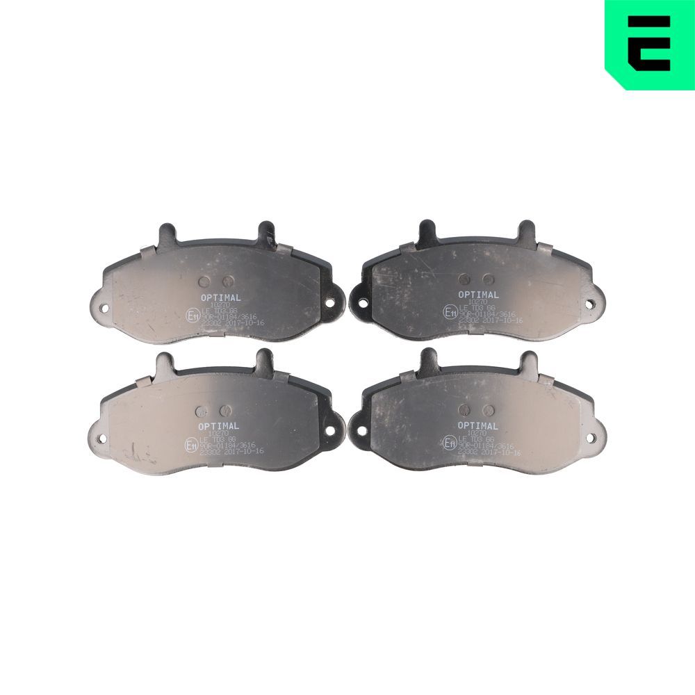 Гальмівні колодки дискові OPTIMAL BP10270 - zapix