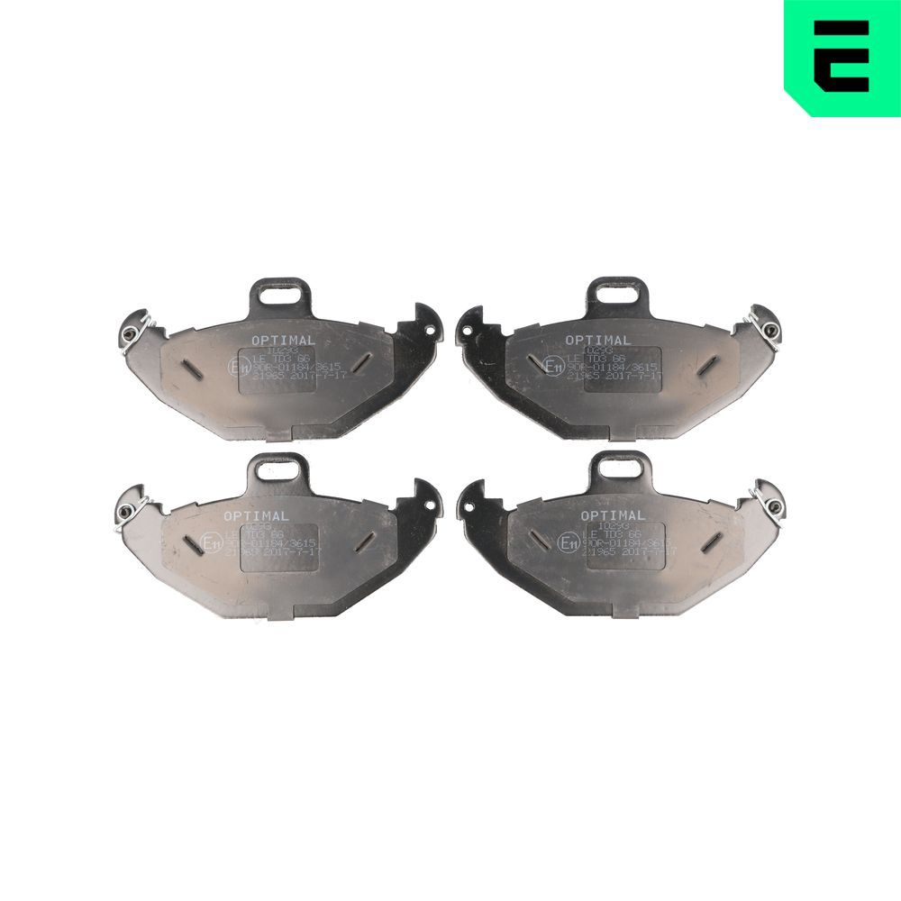 Гальмівні колодки дискові OPTIMAL BP10293 - zapix