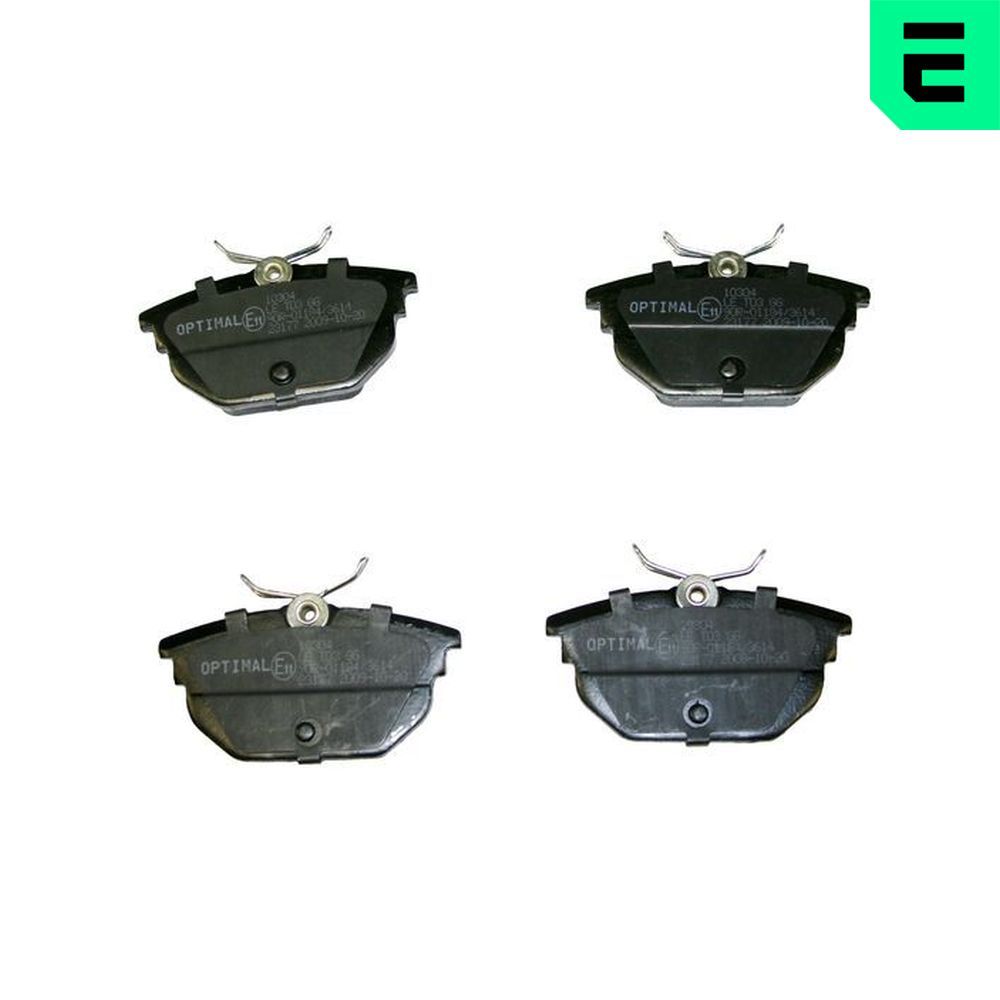 Гальмівні колодки дискові OPTIMAL BP10304 - zapix