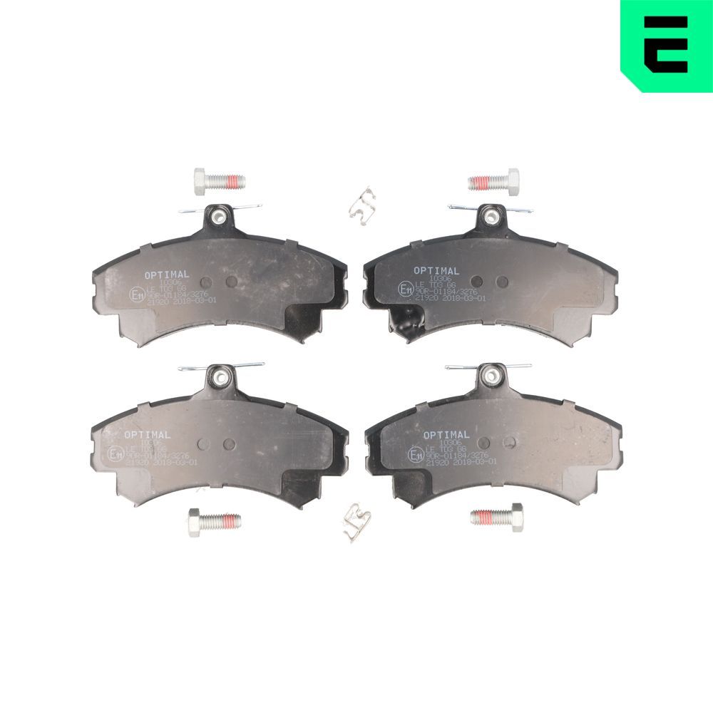 Гальмівні колодки дискові OPTIMAL BP10306 - zapix