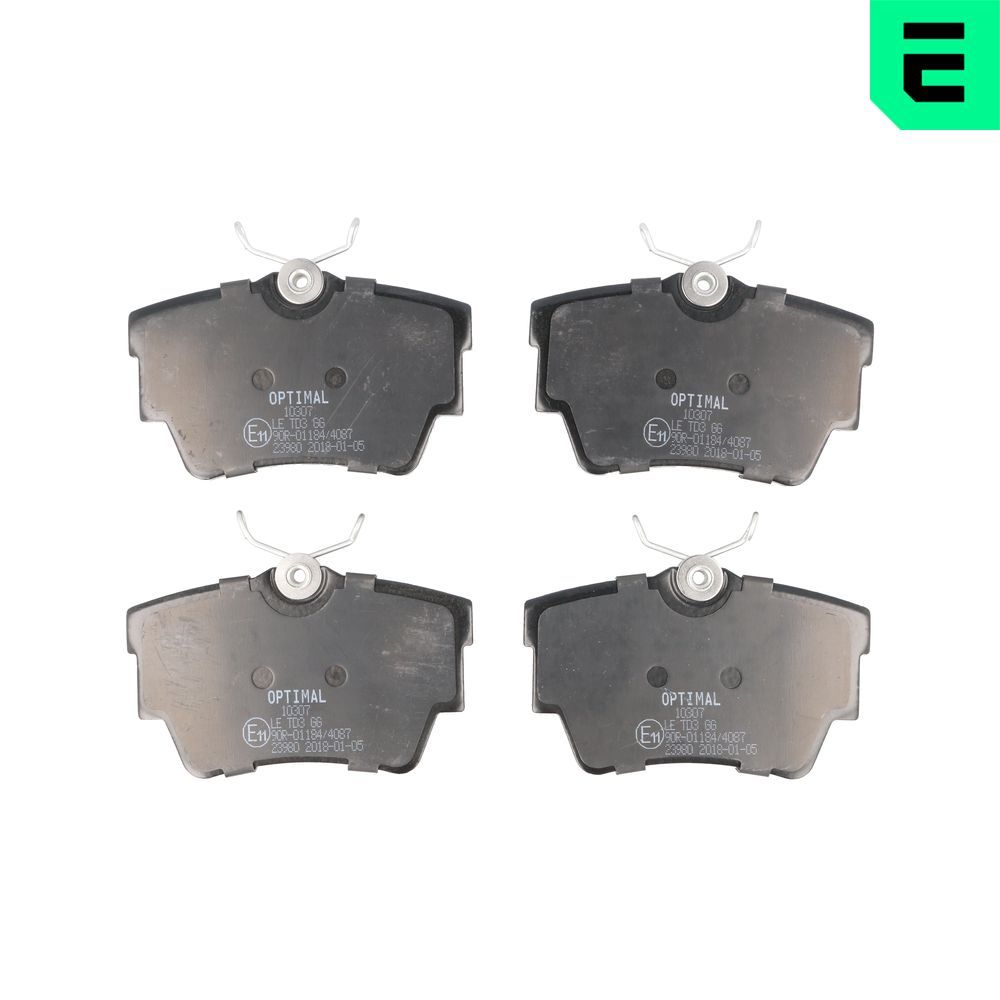 Гальмівні колодки дискові OPTIMAL BP10307 - zapix