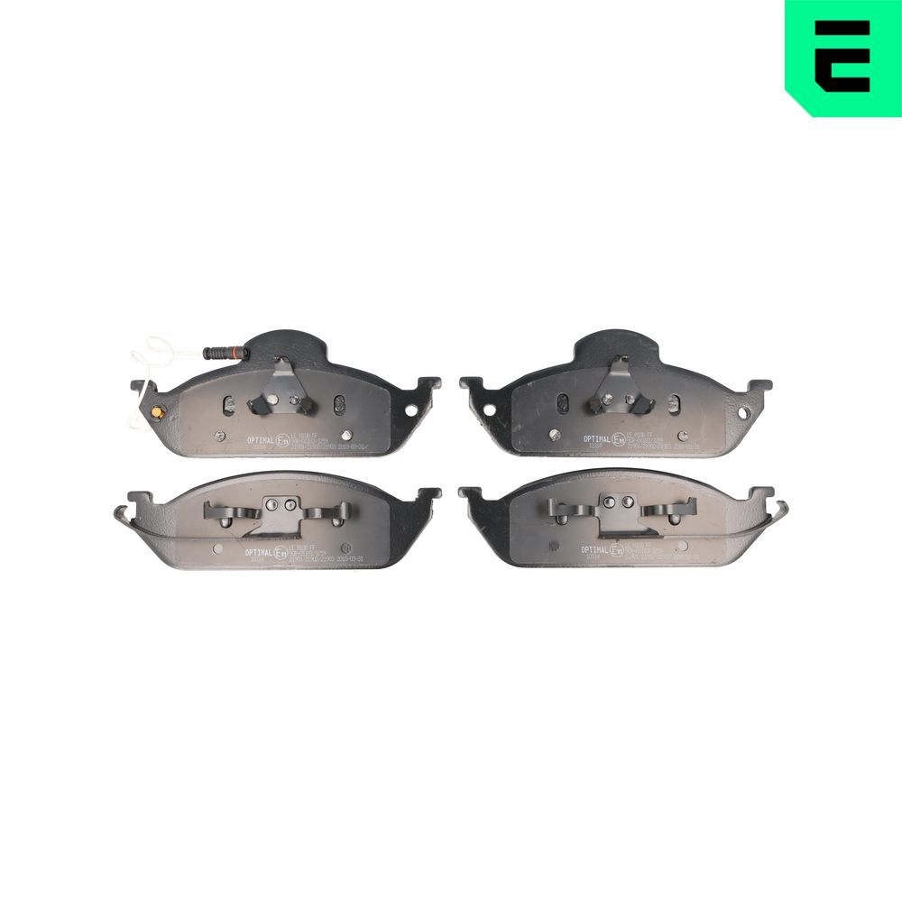 Гальмівні колодки дискові OPTIMAL BP10314 - zapix