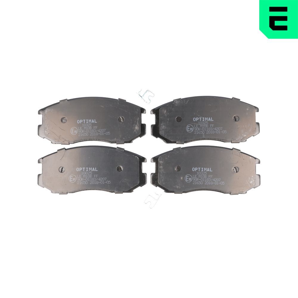 Гальмівні колодки дискові OPTIMAL BP10325 - zapix