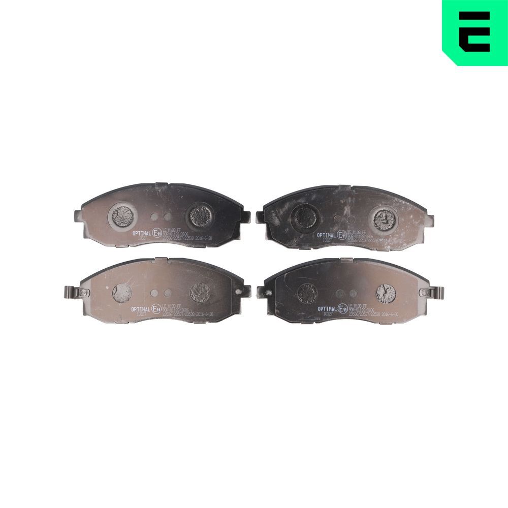 Гальмівні колодки дискові OPTIMAL BP10327 - zapix